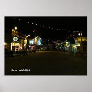 Monterey Fisherman's Wharf Poster