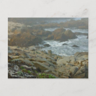 Monterey Fog Big Sur California 2 gestrichen Postkarte