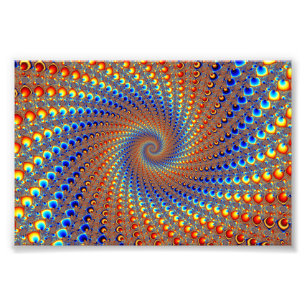 Monterey Fraktal Art Fotodruck