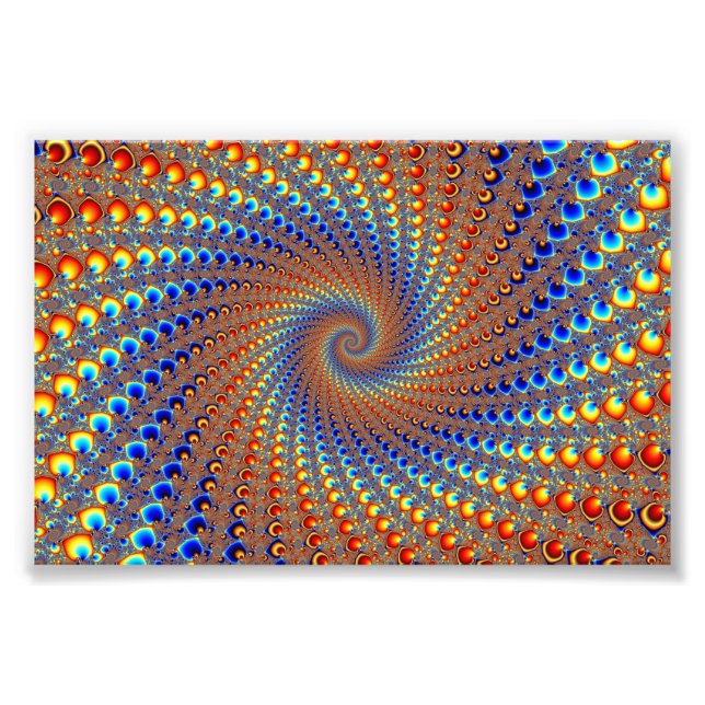 Monterey Fraktal Art Fotodruck (Vorne)