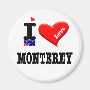 MONTEREY - I-Liebe Magnet