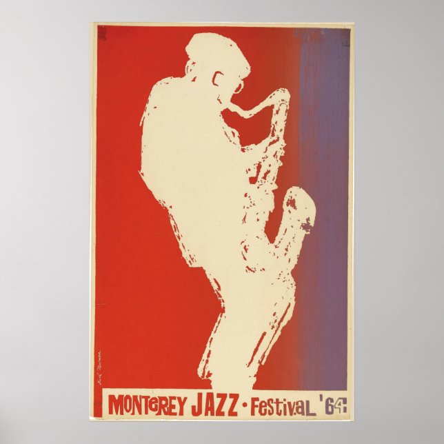 Monterey Jazz Festival Poster 1964 (Vorne)