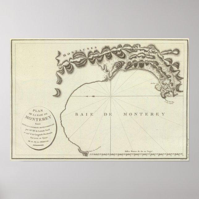 Monterey, Kalifornien Poster (Vorne)