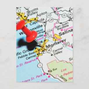Monterey, Kalifornien Postkarte