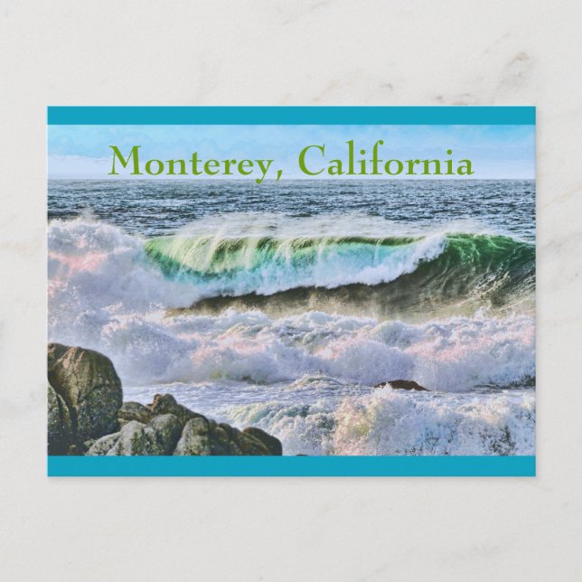 Monterey, Kalifornien Postkarte (Vorderseite)