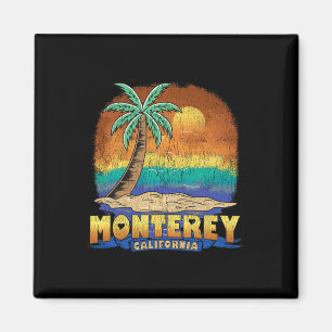 Monterey Kalifornien Vintage abgenutzt Souvenir Magnet