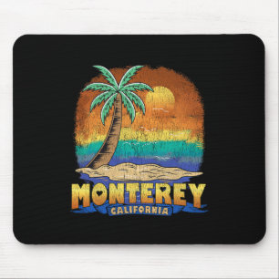 Monterey Kalifornien Vintage abgenutzt Souvenir Mousepad