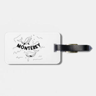 Monterey Kalifornien Wale Gepäckanhänger