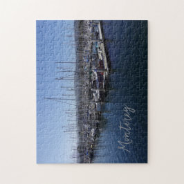 Monterey Marina, Monterey Bay, Kalifornien Puzzle