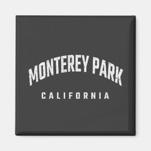 Monterey Park California CA Magnet