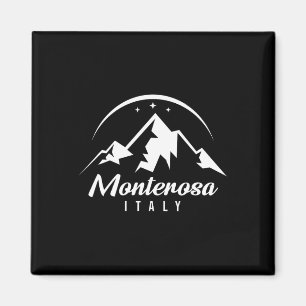 Monterosa Italien Skigebiet Snowboarden Sou Magnet