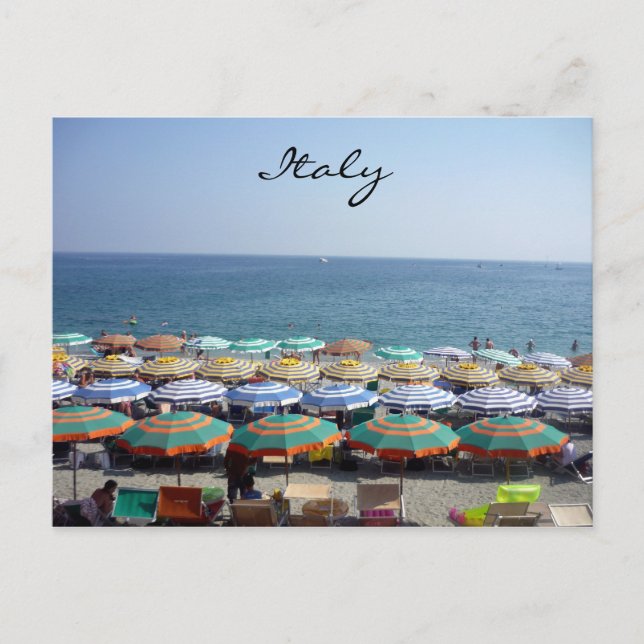 monterosso italy postkarte (Vorderseite)