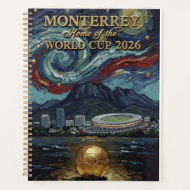 Monterrey 2026 Soccer  Luxury Football Wall Art Planer
