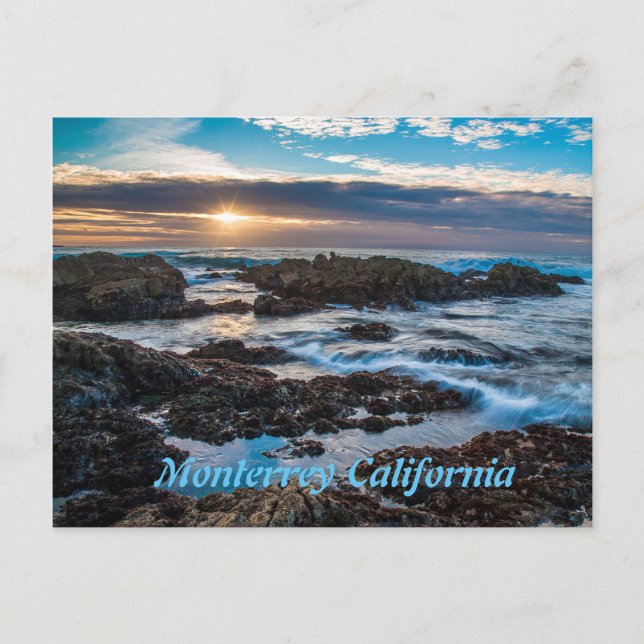 Monterrey California Postkarte (Vorderseite)