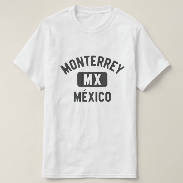 Monterrey MX White T - Shirt (Design vorne)