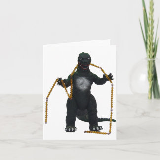 Montessaurus & Hundert Kettenkarte Karte