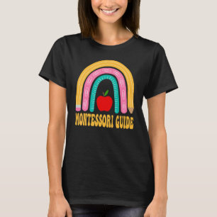 Montessori-Anleitung Regenbogenstift Zurück zur Sc T-Shirt