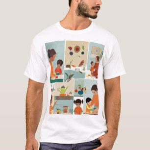 Montessori: Eine Zuhause der Entdeckung T-Shirt