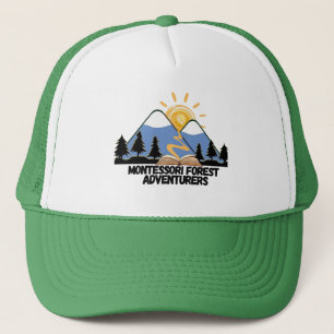 Montessori Forest Adventurers Logo Trucker hat Truckerkappe