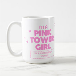 Montessori Pink Tower Tasse