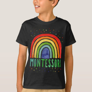 Montessori Rainbow für Montessori Lehrer T-Shirt