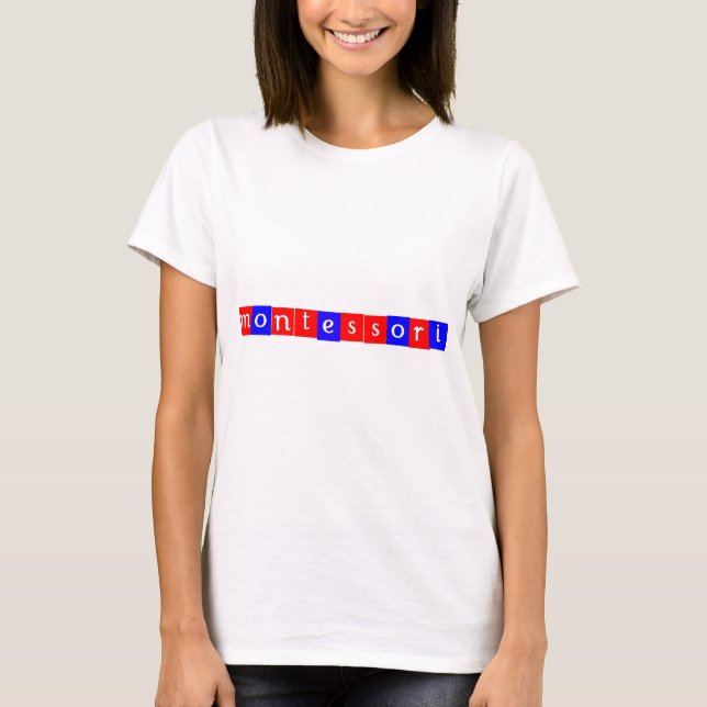 Montessori T-Shirt (Vorderseite)