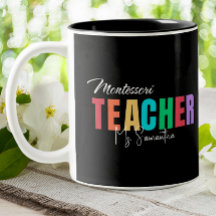 Montessori Teacher Personalisiert