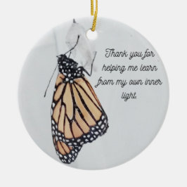 Montessori Weihnachtsdekoration Keramik Ornament