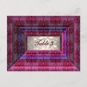 Monteuxe Tischnummer Card