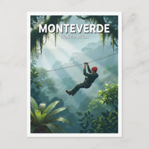 Monteverde Cloud Forest Biological Reserve Baumkro Postkarte