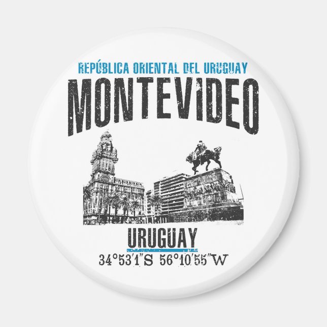Montevideo Magnet (Vorne)