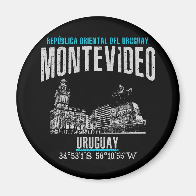 Montevideo Magnet (Vorne)