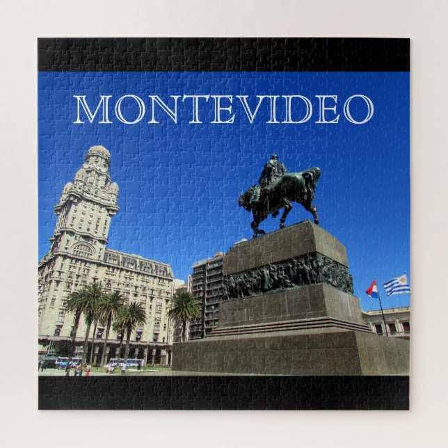 Montevideo-Platz Puzzle (Vertikal)