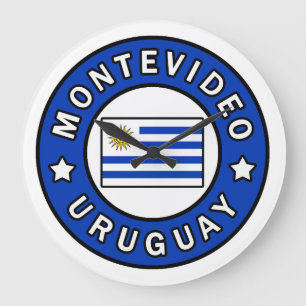 Montevideo Uruguay Große Wanduhr