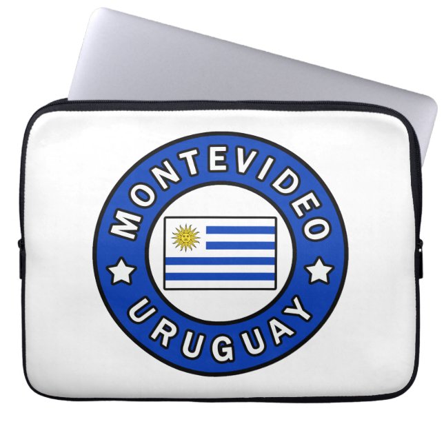Montevideo Uruguay Laptopschutzhülle (Vorderseite)