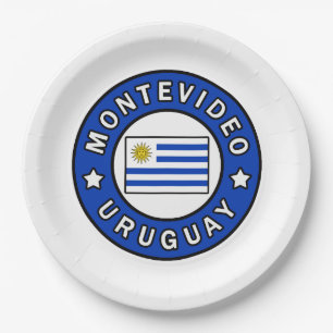 Montevideo Uruguay Pappteller