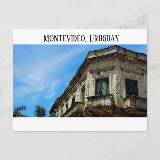 Montevideo, Uruguay Postcard Postkarte (Vorderseite)