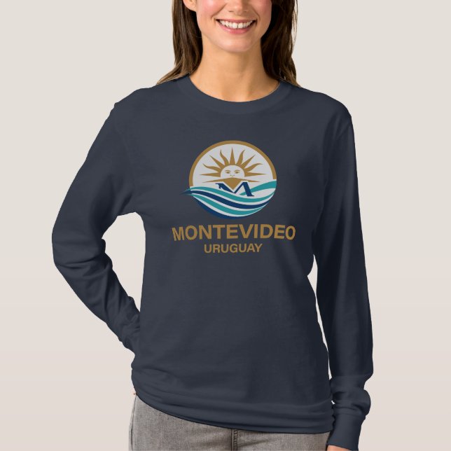 Montevideo Uruguay South America T-Shirt (Vorderseite)
