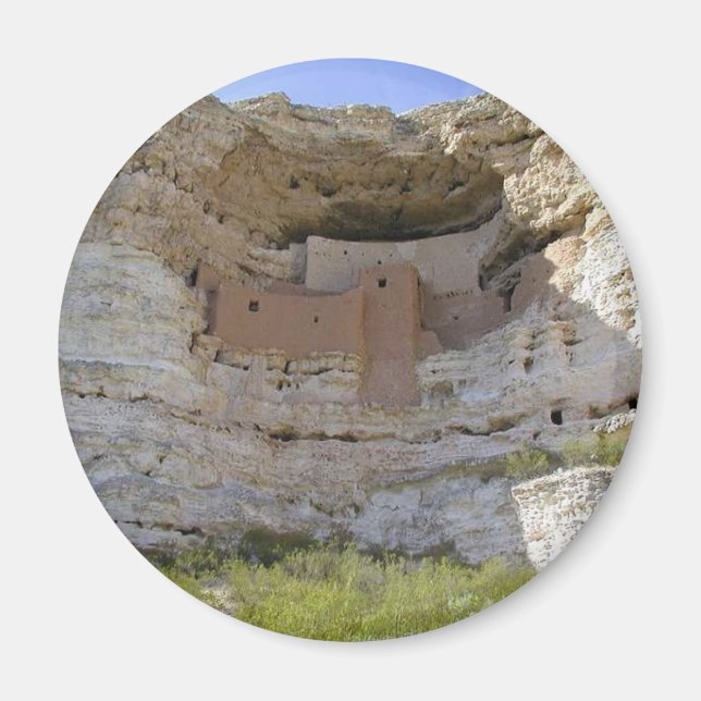 Montezuma Castle Cliff Indian Magnet (Vorne)