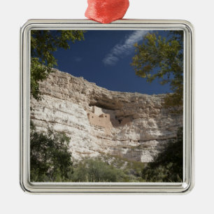Montezuma Castle National Monument, Arizona 2 Ornament Aus Metall