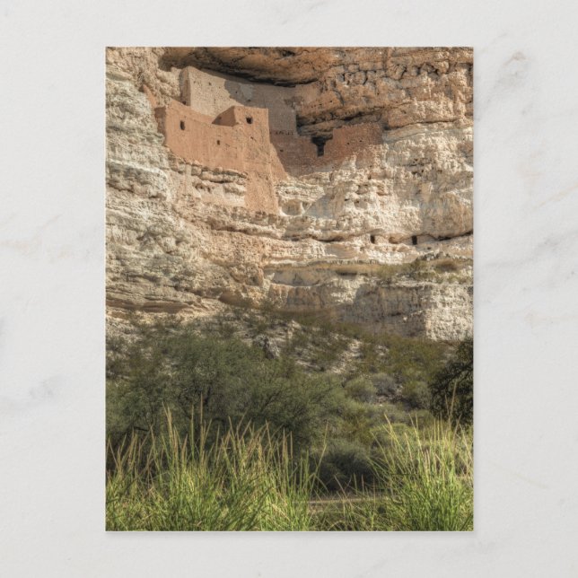 Montezuma Castle National Monument, Arizona Postkarte (Vorderseite)