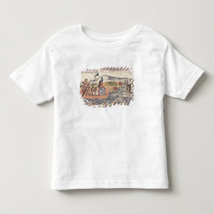 Montezuma II schnell verlassend nachdem dem Hören Kleinkind T-shirt