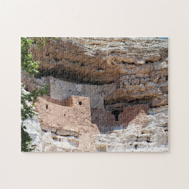 Montezuma Schloss-Klippen-Wohnung - Puzzle (Horizontal)