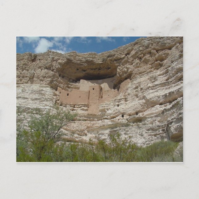 MONTEZUMAS CASTLE POSTKARTE (Vorderseite)