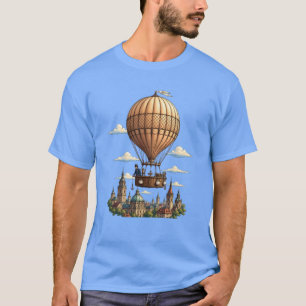 Montgolfier Wissenschaftsballon über London T-Shirt