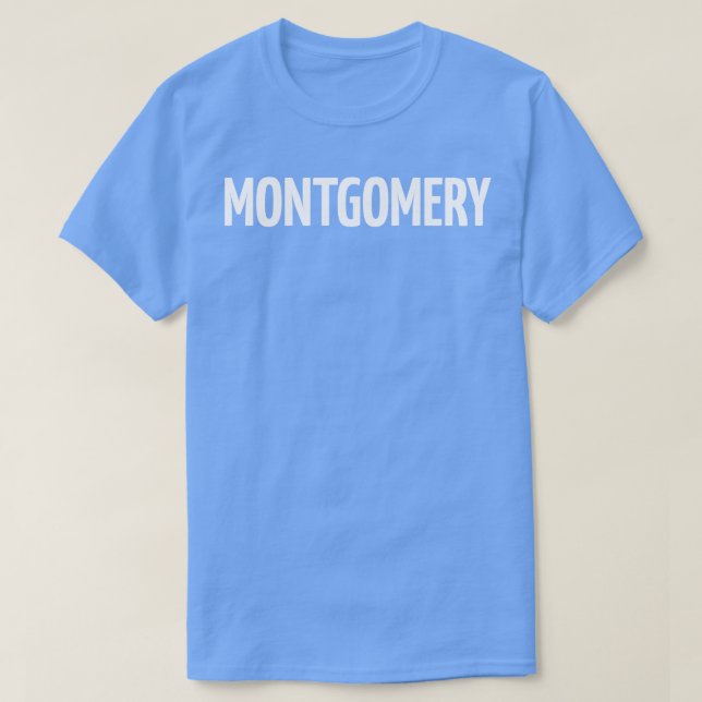 Montgomery 1 T-Shirt (Design vorne)