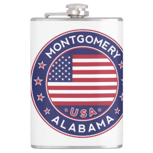 Montgomery, Alabama Flachmann