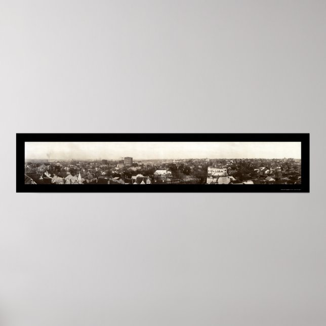 Montgomery Alabama Foto 1916 Poster (Vorne)