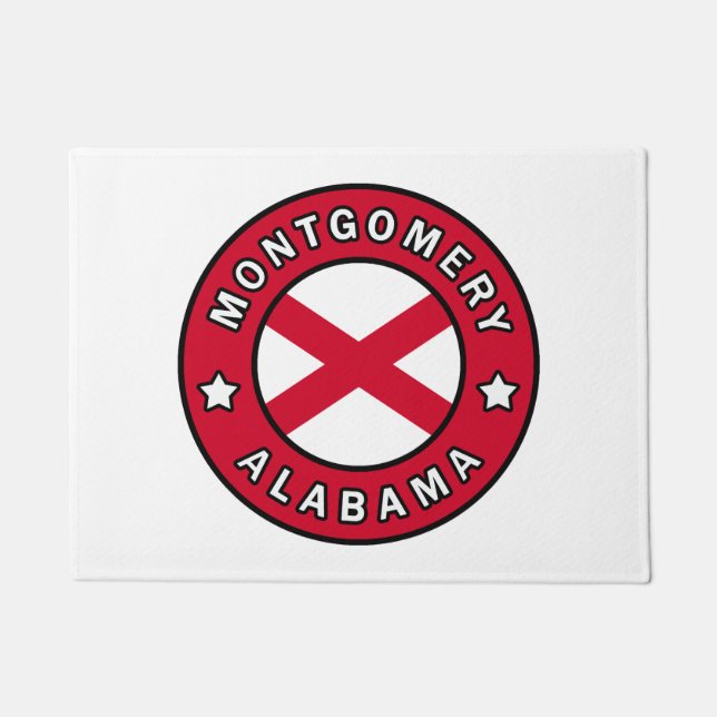 Montgomery Alabama Fußmatte (Vorderseite)