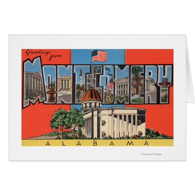 Montgomery, Alabama (Hauptstadt Bldg) (Vorderseite (Horizontal))